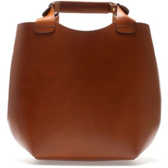 tan tote bag zara